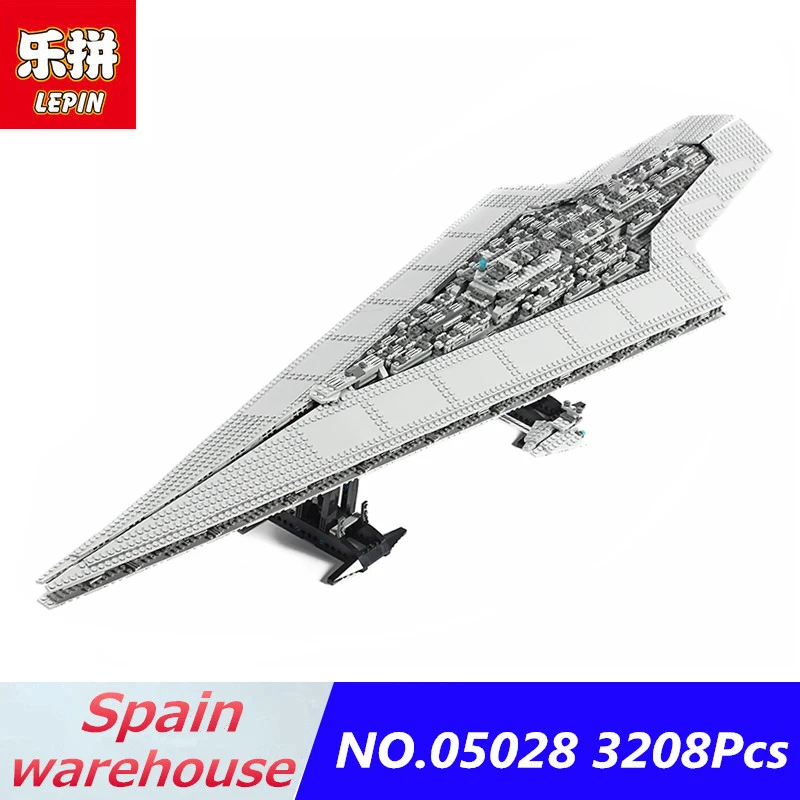 

Lepin Star 05027 05028 War Super Star Destroyer Compatible With Legoing 10221 war building blocks toys for children blocks gift