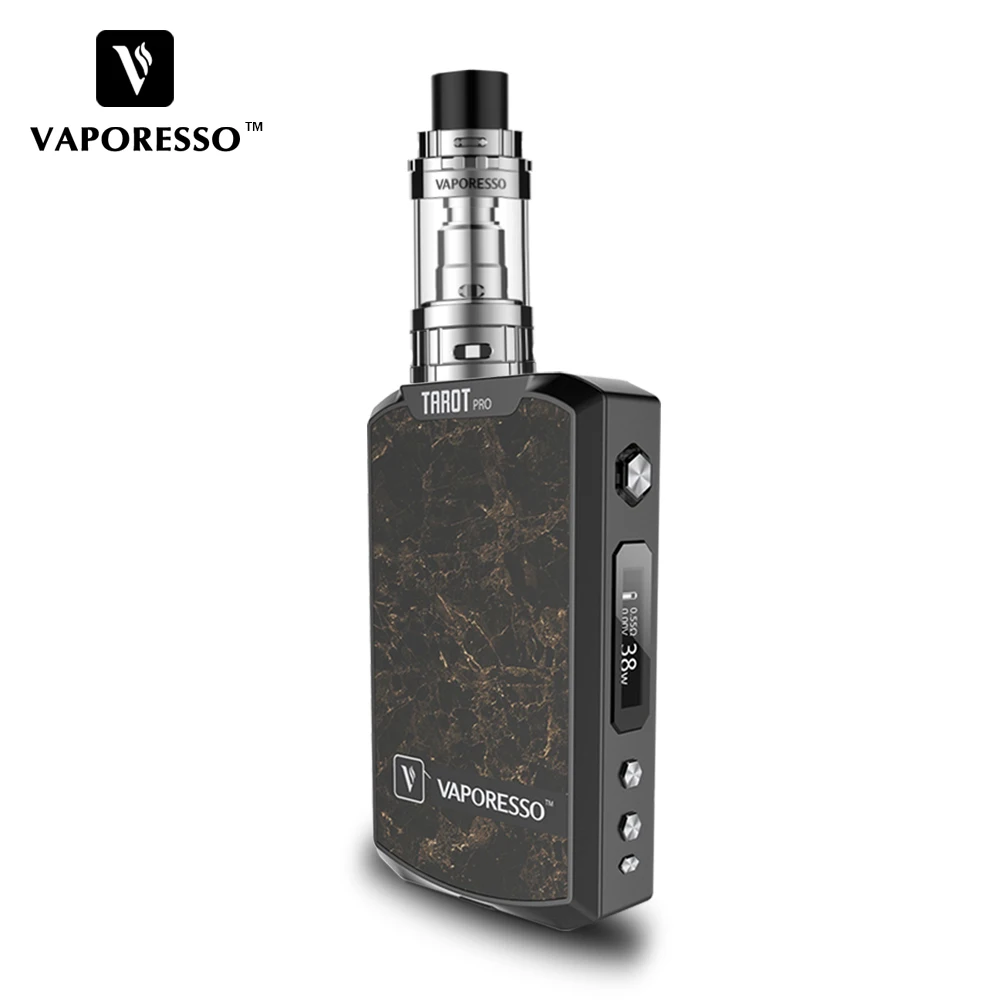 

Original Vaporesso TAROT PRO Kit Vaporesso TAROT PRO Vape Box Mod and GEMINI Tank and CCELL SS316L Coil Support Firmware Upgrade