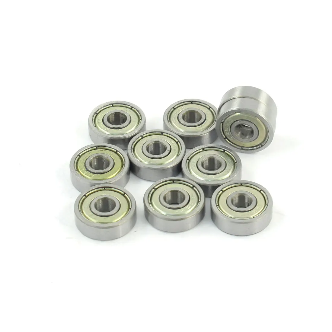 

10 Pcs 625Zz 5Mm X 16Mm X 5Mm Shielded Deep Groove Radial Ball Bearing