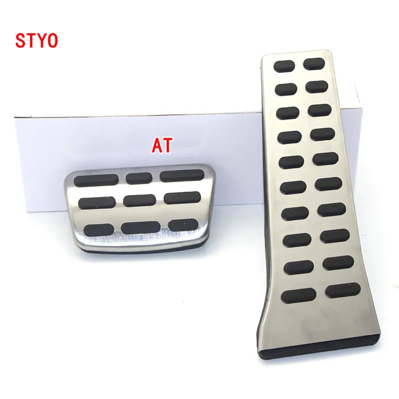 Styo Stainless Steel Car Clutch Gas Brake Pedals Cover For Kia Sportage