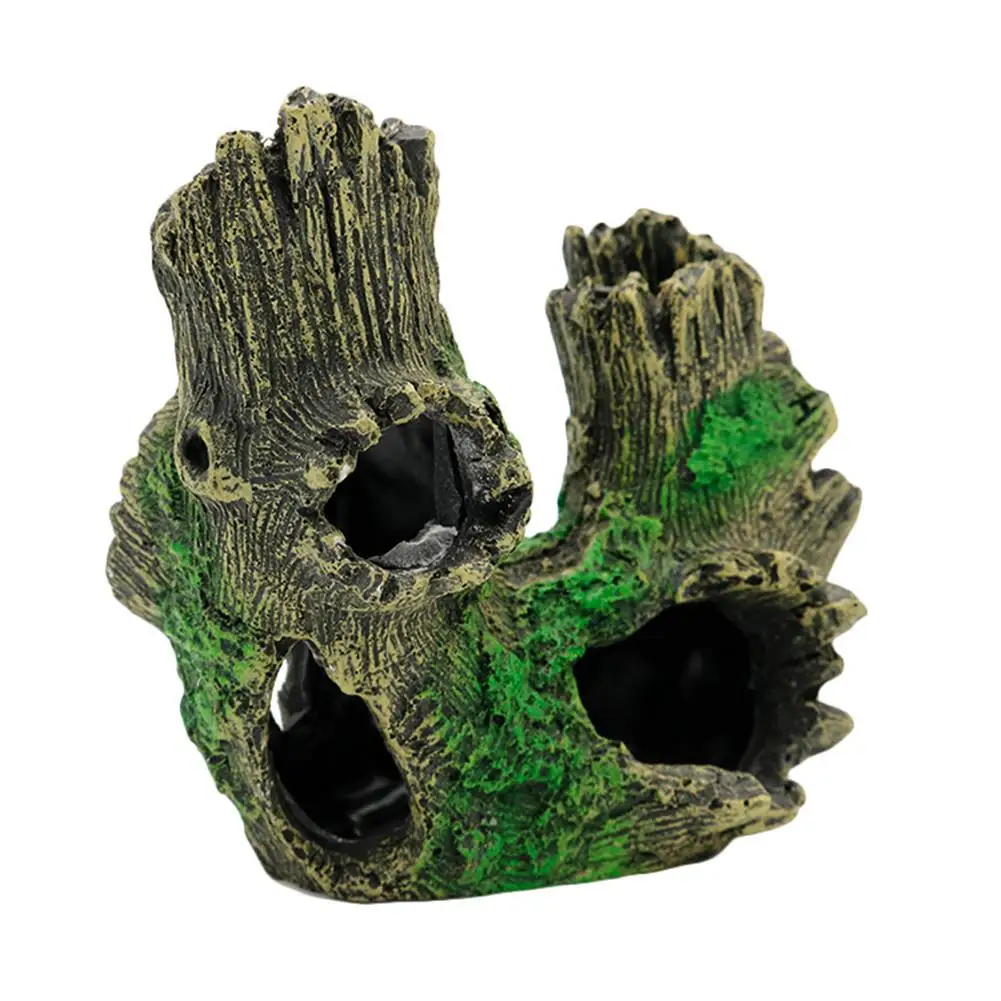 

Aquarium Ornament Artificial Resin Coral Seaweed Shell Floating Moss Stone Cave Decoration for Fish Tank