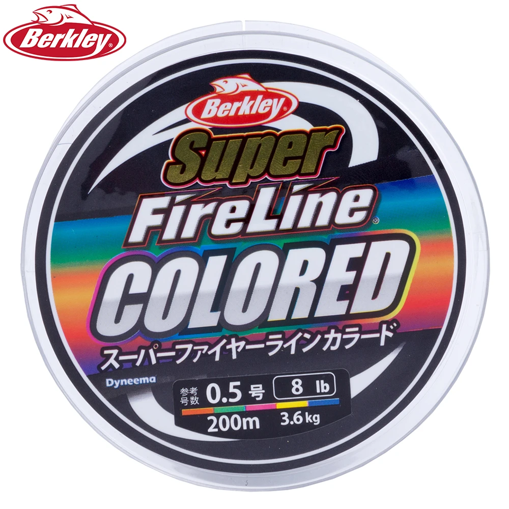 Original Berkley Brand Fishing Line Japan Super Fire Line 200M 