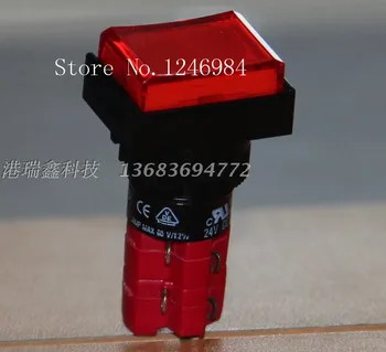 

[SA]M16 lock- red reset button Progressive Alliance DECA Taiwan rectangular dual jog switch D16LMT1-2AB--10pcs/lot