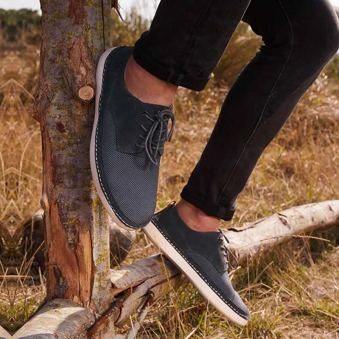 Kopen Xiaomi youpin qimian Mode mannen lederen lichtgewicht eenvoudige casual schoenen zachte Comfortabele en ademende Rubberen zool