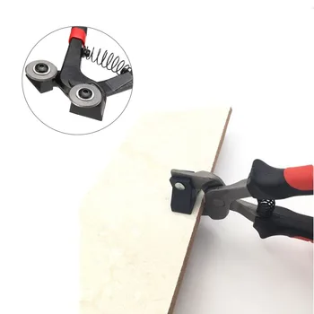 

Heavy Glass-Mosaic Cutter Nipper Carbide Steel Plastic 200x55mm +Wheels Carbide 22mm Max Cutting Thickness Less Than 15mm