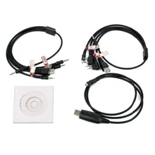 8 in 1 USB Programming Cable Adapter for Motorola Kenwood HYT ICOM BAOFENG Retevis YAESU Radios J6307A
