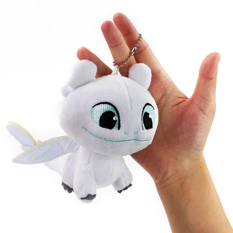 

12cm How To Train Your Dragon Plush Keychain Cute Soft Stuffed Animal Plush Dolls Cartoon Pendant For Kids Gift