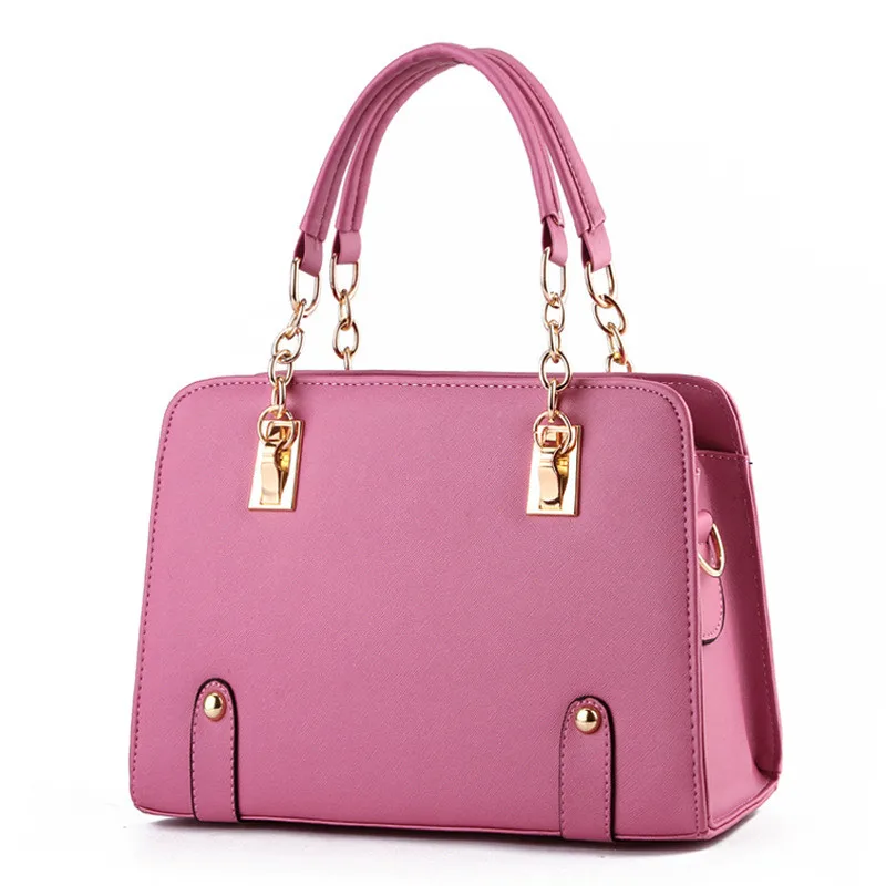 YINGPEI, женские сумки-мессенджеры, повседневная сумка, женские модные роскошные сумки, женские сумки, дизайнерские сумки с карманами, высокое качество - Цвет: Deep pink
