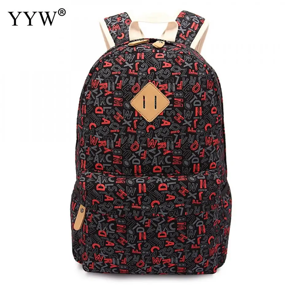 Wholesale Letters Unisex Backpack 2018 Large Capacity School Backpacks