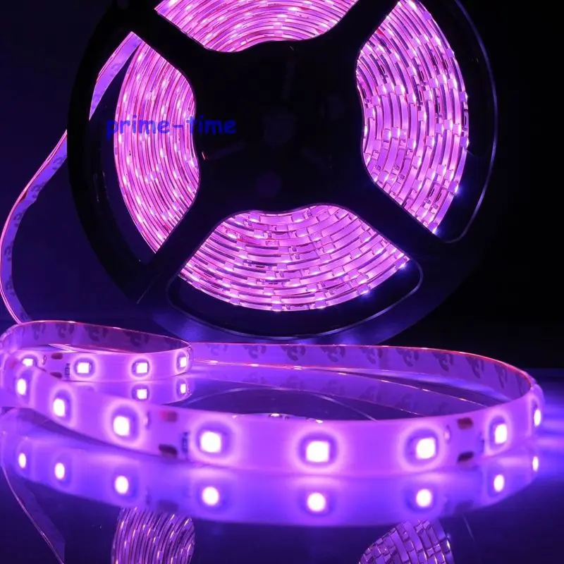 5M 3528 300Leds Pink Color Led Strip Light 12V 60Leds/M waterproof