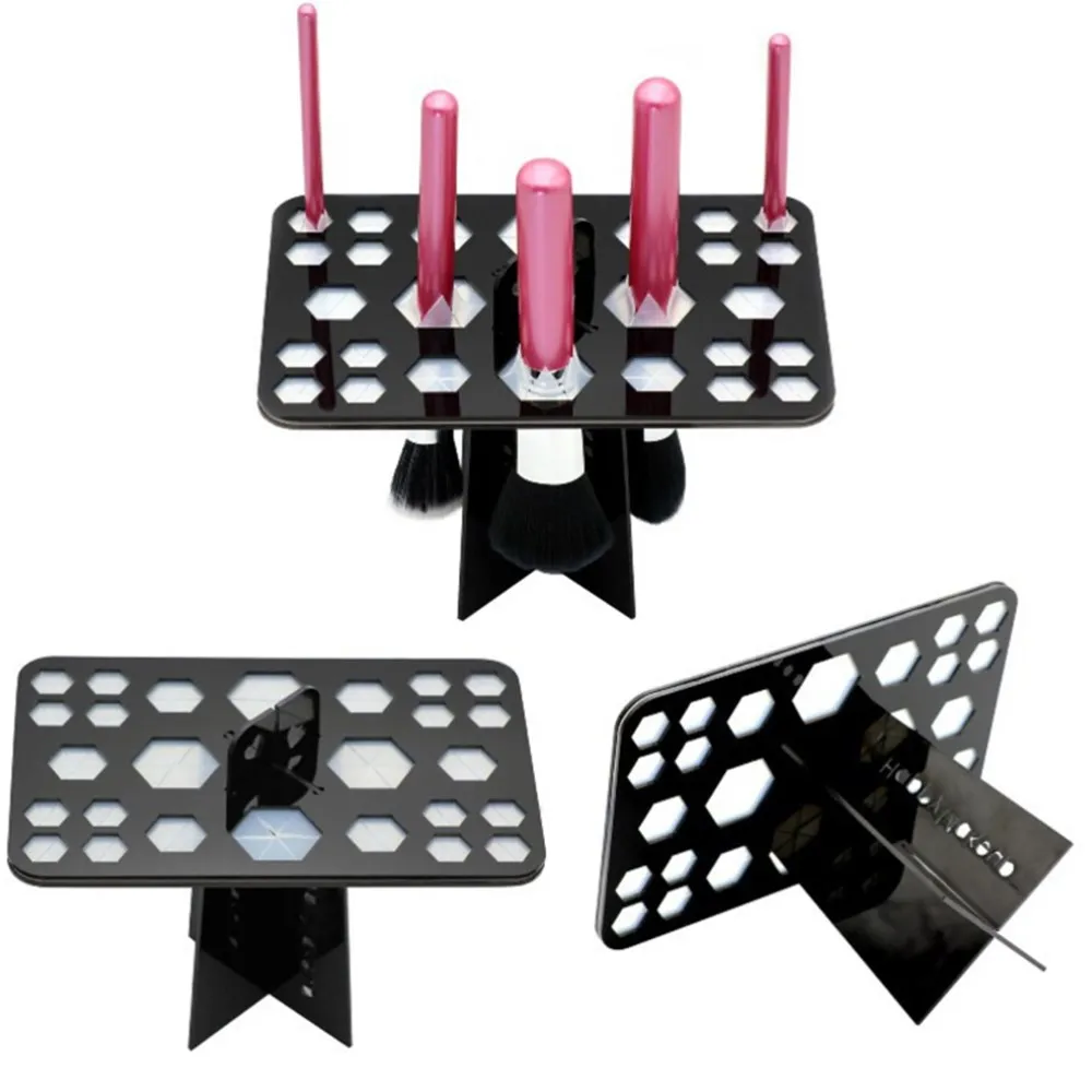 

Make up Brush Set Dry Rack Drying Brushes Shelf Multifunction Stand Display Cosmetic Clean Tool Wash Makeup Brush Holder