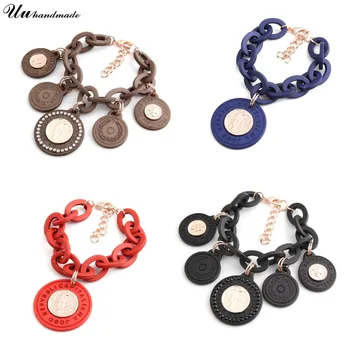 

Acrylic bracelet bracelets for women pulseira feminina pulseras bileklik pulseiras charm bracelete bohemian mujer jewelry