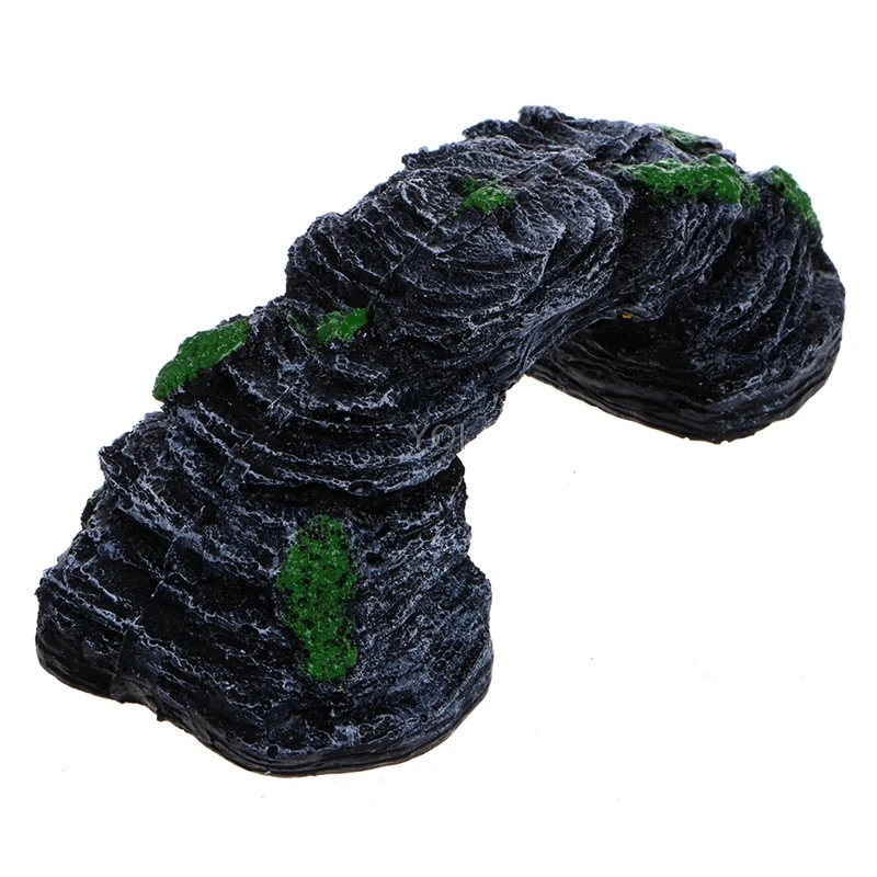 

Fish Tank Aquarium Under D 'Water Decorations Resin Ornaments Turtle Reptiles Landscaping Terrace Bridge Accessories