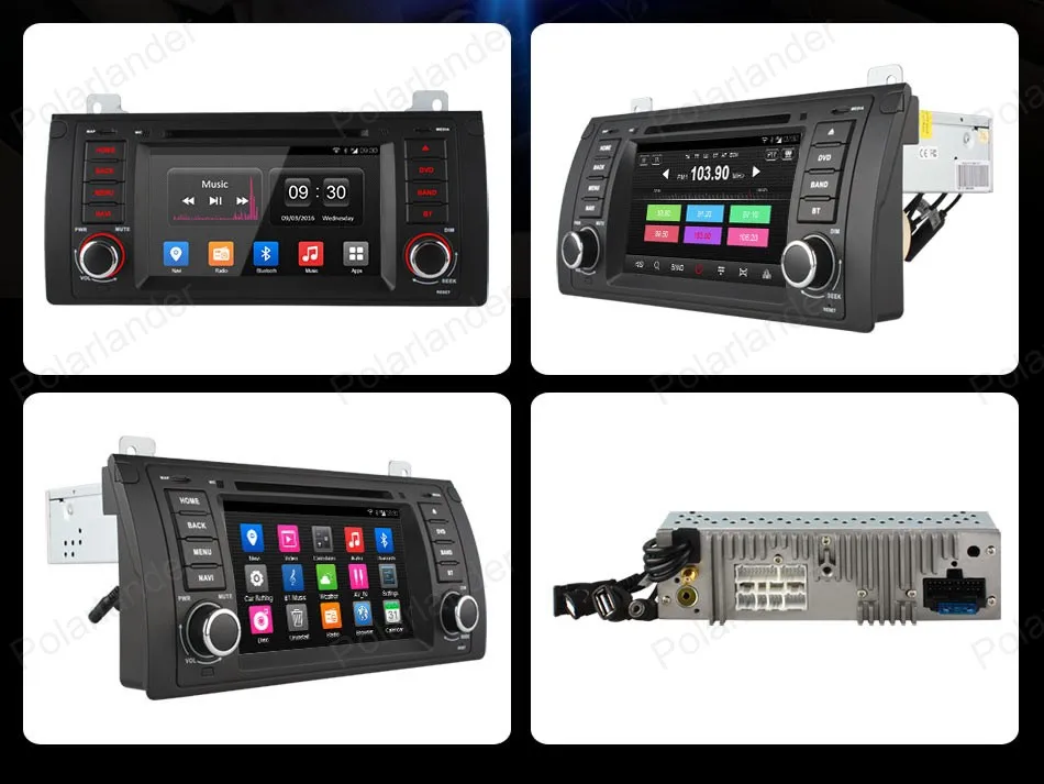 Flash Deal Android4.4 7 inch Car DVD For BMW E39/X5/M5/E38/E53 FM AM radio Support BT GPS 3G WiFi OBD DVR DAB+ RDS TPMS 18