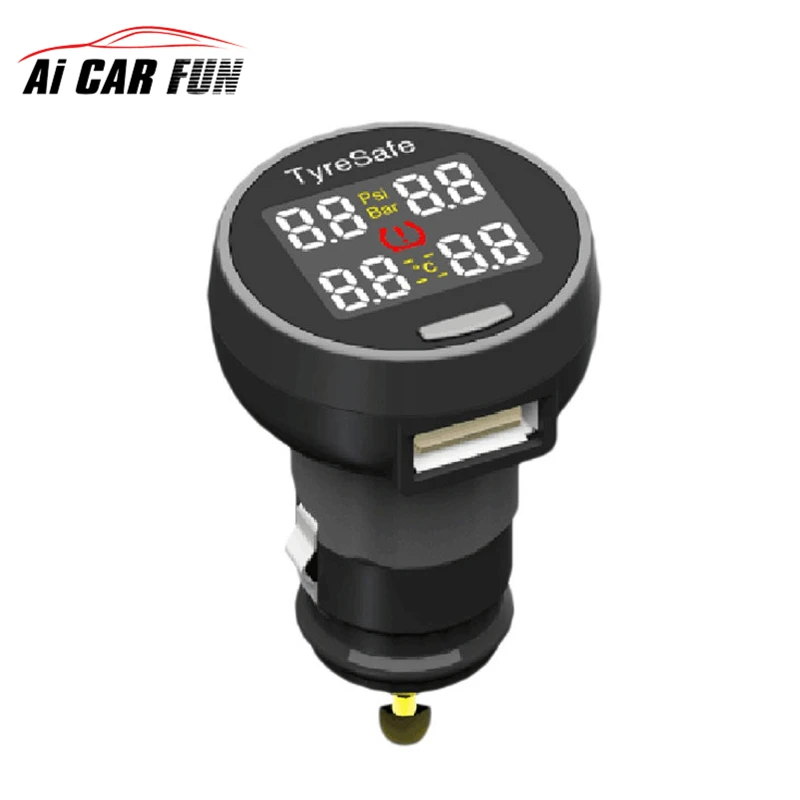

2017 TPMS The New TP200 Car Tire Pressure Monitoring System Car Tire Diagnostic-tool support Bar and PSI