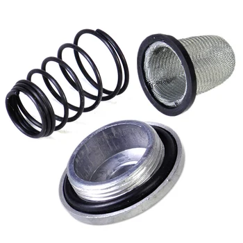 

DWCX Motorcycle Scooter Oil Filter Drain Strainer Plug Set Kit fit for GY6 50cc 125cc 150cc Chinese Moped Baotian Benzhou Taotao