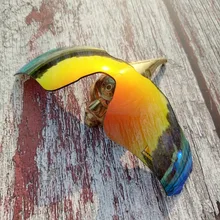 Glintbay Точная посадка поляризованные Сменные линзы для солнцезащитных очков для радаров оакли EV Path-красное зеркало