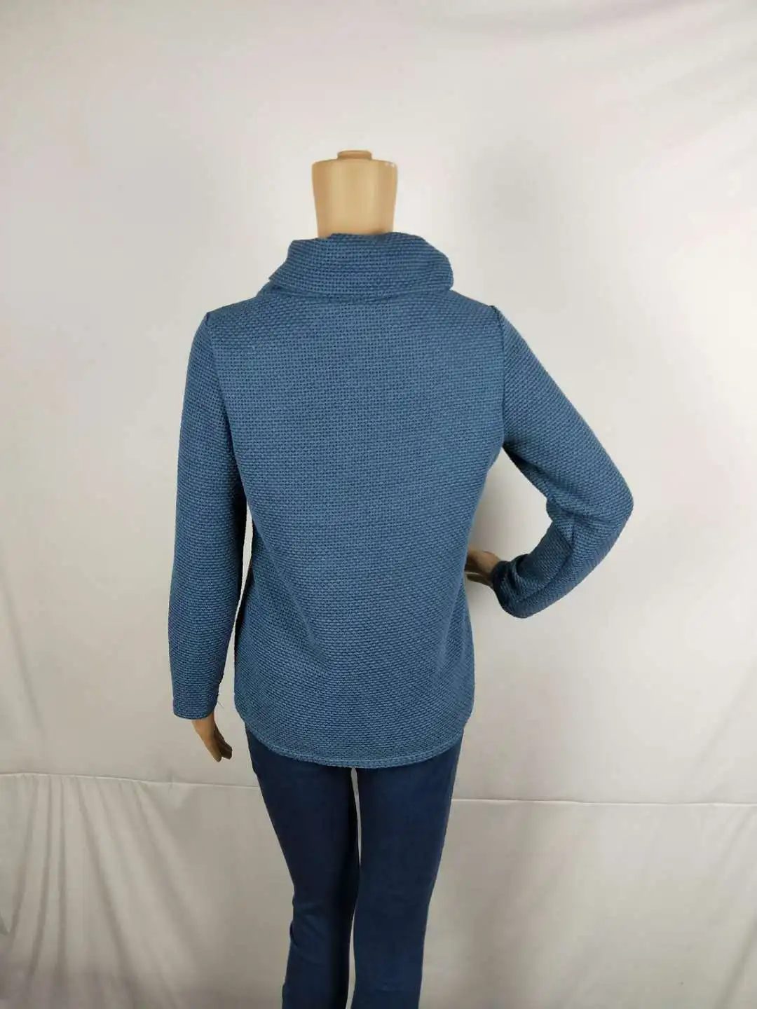 w540 Women Sweaters and Pullovers 2018 Winter Turtleneck Irregular Casual Oversize Sweater Women Pullover Knitted Long Sleeve Jumper 14