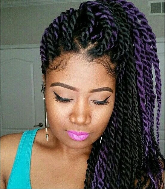 24 Havana Twist Braids Crochet Hair 12 Roots Piece Good Feedback