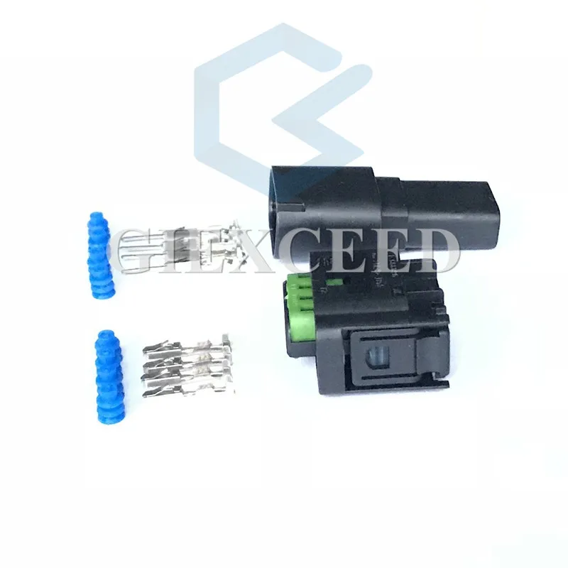 4 Pin-код 1-967640-1/8E0 971 934/968399-1 конвертер LPG автомобильный жгут разъем авто разъем для VW AUDI BMW