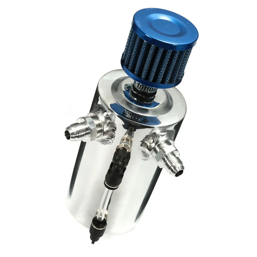 Car styling KAKUDER Fuel Tanks 0.5L Oil Catch Tank Can Reservoir