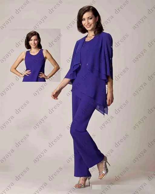 Buy wejanedress purple pant suit elegant wedding pant