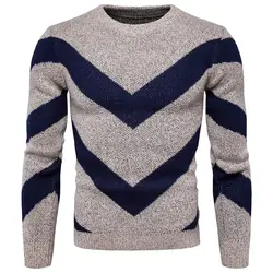 Свитера, пуловеры Для мужчин 2019 мужские брендовые Повседневное тонкие свитера Для мужчин высокое качество новый бой Цвет хеджирования