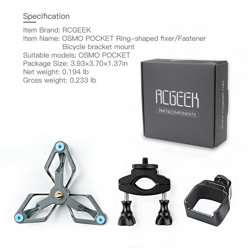 Bicycle Shock absorption damper Bracket For dji osmo Pocket Handheld gimbal camera mount Accessories 1 (13)