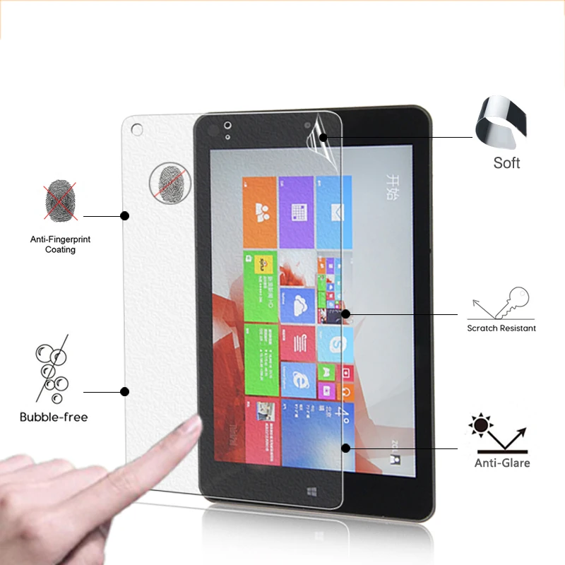 

Premium Anti-Glare screen protector matte film For Lenovo ThinkPad 8 8.3" tablet anti-fingerprint screen protective films + tool
