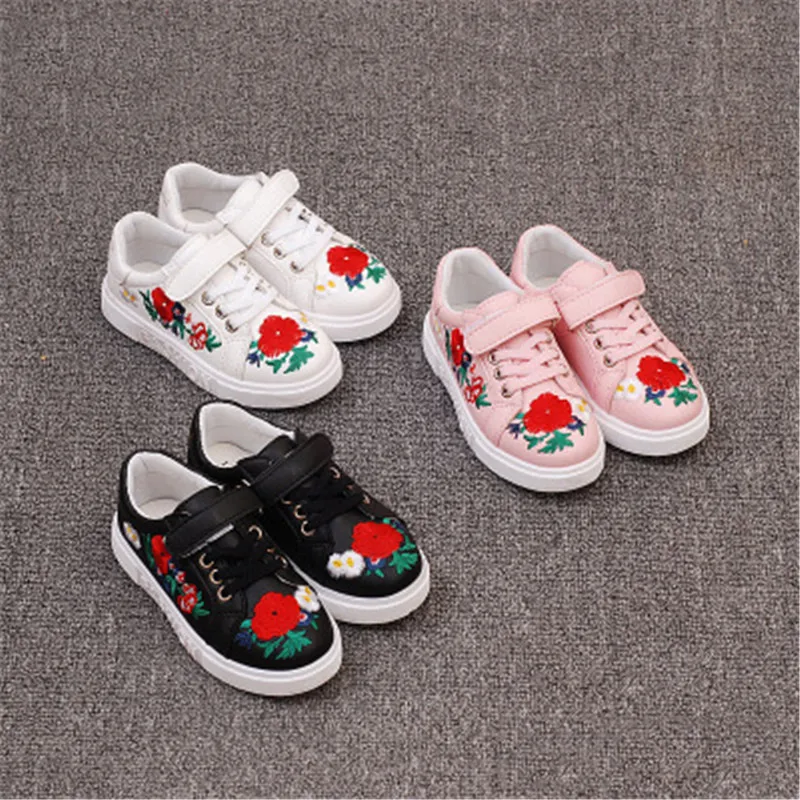 Scsech New Kids Shoes For Girls Fashion Children Casual Shoes Moccasins Printing Ultra-light comfortable Pu Shoes S8940 (26)