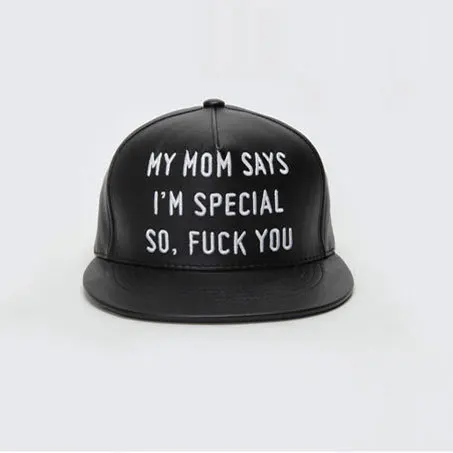 hats with words