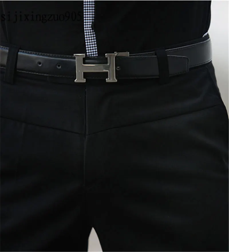Весенняя и летняя Корейская версия мужских обтягивающих прямых брюк, мужские повседневные брюки, деловой костюм, брюки