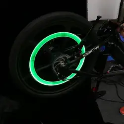 Новый комплект из 2 предметов вентиль шины колеса велосипед света светодиодный подсветка для велосипеда, Велоспорт езда Спорт говорил