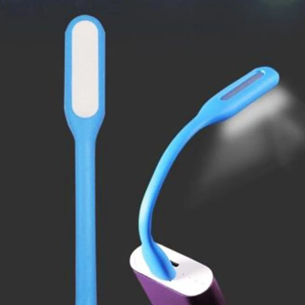 LumiParty творческий USB светодиодный свет гибкая Портативный Stick Mini Гусенек от порта