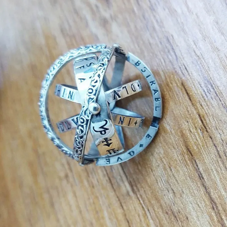 Астрономический телескоп кольцо 16th Пособия по немецкому языку Armillary 925 пробы