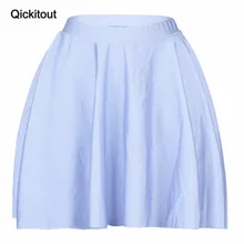 Qickitout летние модные юбки джокер женские 3D цифровые юбки с принтом Прямая поставка плюс размер