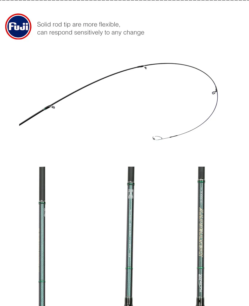 TSURINOYA ловкость 2,16 м UL углеродная спиннинговая Удочка Сверхлегкая Приманка Удочка FUJI аксессуары Canne A Peche ручная Рыболовная Снасть