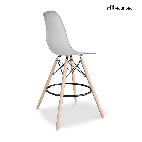 Modholic Paris Eiffel Style Woodleg Modern Bar Chair Stool (3)