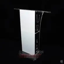 4S магазин платформа акриловая Подиум Кристалл речевой стол гостевой стол Добро пожаловать стол приём стол отель стол