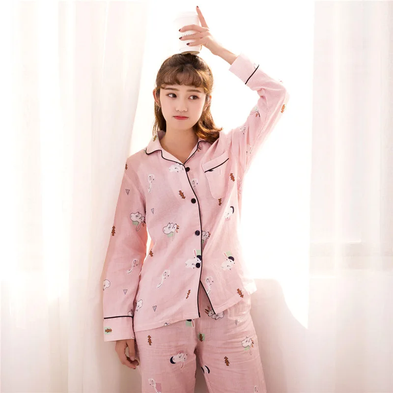 women spring cotton home clothing (5)