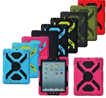 Pepkoo 2015 new hot Spider Shockproof Drop resistance Waterproof With Stand Cover case For iPad Mini