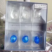 A box of 12 manufacturers, custom glass crafts handmade small conch sculpture decorations aquarium decorative glass ornaments