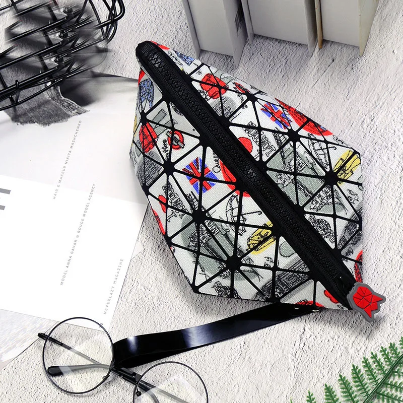 Diamond Cosmetic Storage Bag Large Capacity Case for Outdoor Travel Organizer Portable Home Debris Storage Package Women Bags