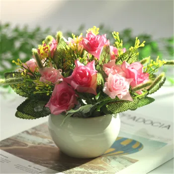 

Romantic Super Beautiful Fabric Artificial Flower Artificial Plant Vivid Home/Party/Hotel/Car/Festival/Wedding Fake Flower Decor