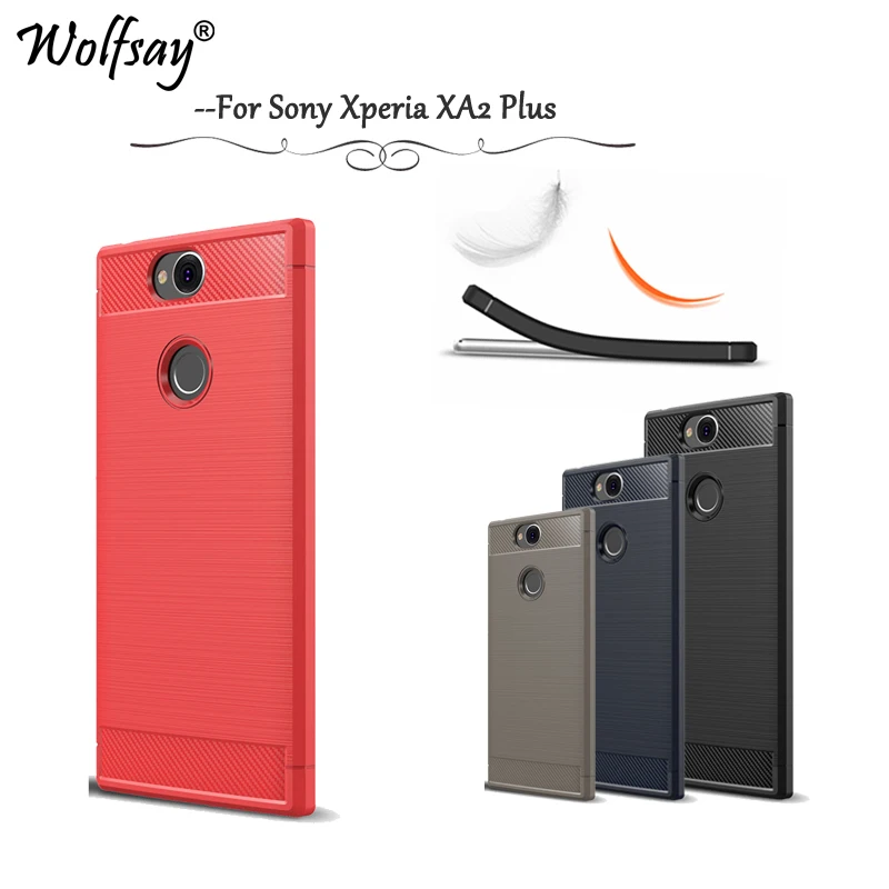 Чехол для Sony Xperia XA2 Plus роскошный резиновый чехол телефона Fundas Shell |