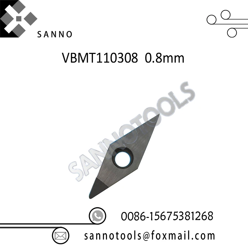 Бесплатная доставка! Высокое качество 1 шт R0.2 VBMT110302/R0.4 VBMT110304/R0.8 VBMT110308 CBN ЧПУ твердосплавный Токарные Пластины