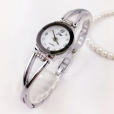 Новинка, известный бренд Kobiet zegarka, часы для женщин, нержавеющая сталь, кварцевые, модный браслет, часы для девушек, стразы, часы, reloj mujer