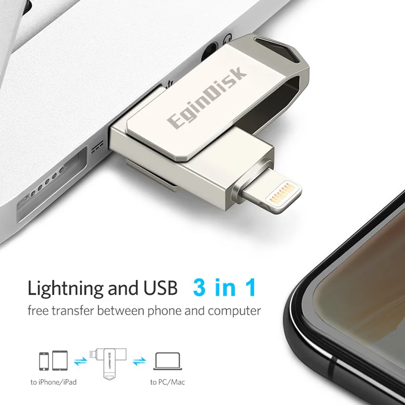 Usb флешка для iPhone 6 6S 6P 7 7S 7P 8 8P X XS XR Otg USB флеш-накопитель для телефона Android/iPhone/iPad 3 в 1 карта памяти