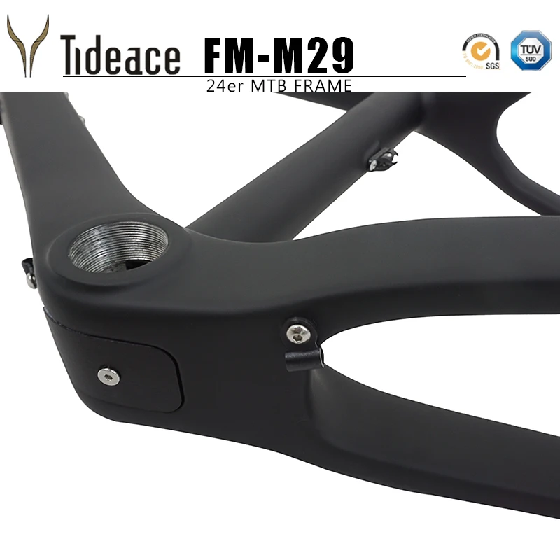 Новинка 2019 24er углеродная mtb рама UD 13 5 дюйма для горного велосипеда 135*9 мм Макс 2 3