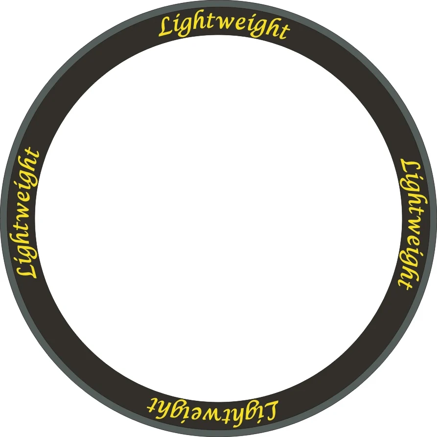 2015 New Lightweight Carbon Bicycle Wheel Stickers Road Bike Rim Decals